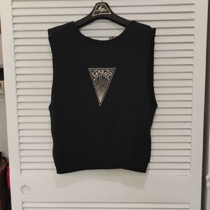 Black Sleeveless Top